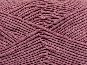 Fiber Content 55% Cotton, 45% Acrylic, Rose Pink, Brand Ice Yarns, Yarn Thickness 4 Medium  Worsted, Afghan, Aran, fnt2-45157