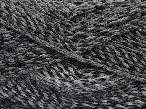 Fiber Content 100% Acrylic, Brand ICE, Grey Shades, Yarn Thickness 4 Medium Worsted, Afghan, Aran, fnt2-46633