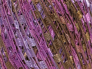 Trellis  Fiber Content 100% Polyester, Orchid, Lilac, Brand Ice Yarns, Camel, Yarn Thickness 5 Bulky  Chunky, Craft, Rug, fnt2-47231