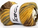Batik Chunky Brown Shades, Yellow, White