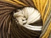 Batik Chunky Brown Shades, Yellow, White