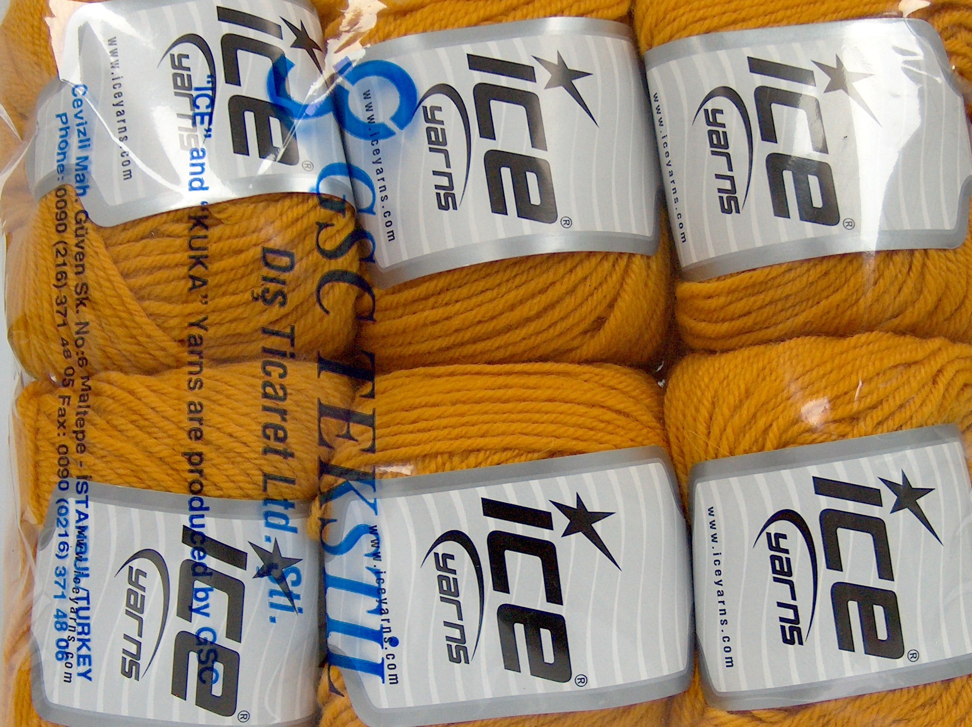 Pure Merino Worsted Gold, Limited Edition Luxury Yarns Yarn Paradise
